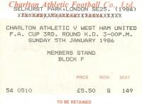 Chalton Athletic v West Ham United Ticket