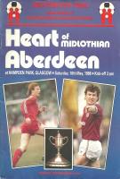 Heart Of Midlothian v Aberdeen Programme