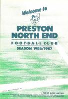 Preston North End v West Ham United Programme