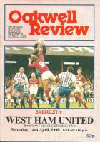 Barnsley v West Ham United Programme