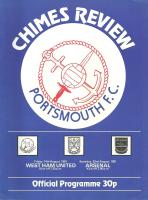 Portsmouth v West Ham United Programme