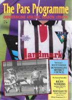 Dunfermline Athletic v West Ham United Programme