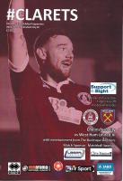 Chelmsford City v West Ham United Programme