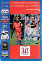 Hampton & Richmond Borough v West Ham United Programme