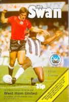 Swansea City v West Ham United Programme